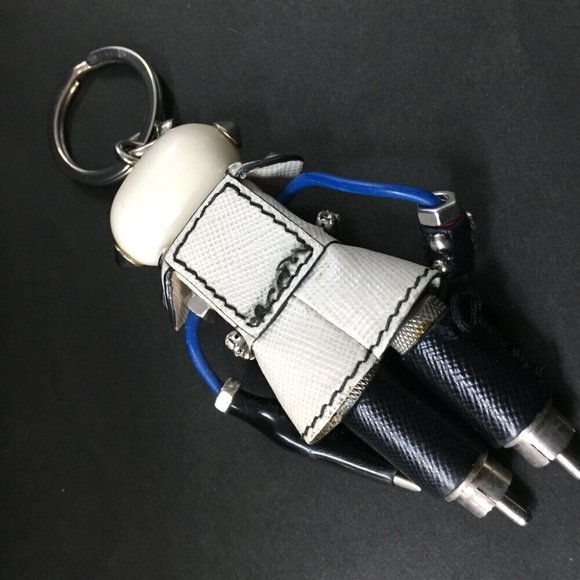 PRADA Robot Key Chain Bag Charm